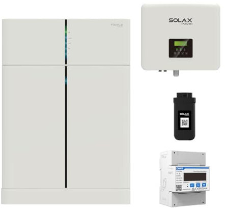 SolaX X1-Hybrid 0% MwSt §12 III UstG G4 3kW Hybrid Wechselrichter mit 3 kWh Solarspeicher-Set