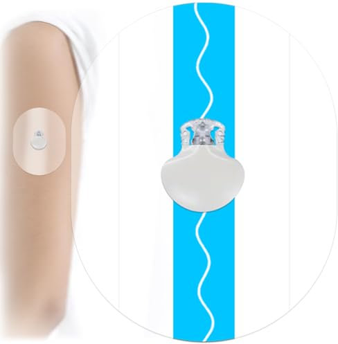QaZanteiar 20 Stück Medtronic Guardian 4 Sensor Pflaster, Wasserdicht & Transparent Überpflaster für Guardian 4 Sensor, Hautfreundlich & Selbstklebend, Sensorhalterungen für Alltägliche Aktivitäten