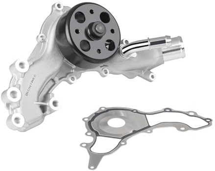 IRONTREE 120-4000 Kit pompa acqua professionale con guarnizione in metallo compatibile con Jeep Grand Cherokee Grand Cherokee L WK, Dodge Durango, motore V6 3.6L, ricambio OE # 44039 68311108AA