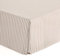 Housse de canapé 90 x 190/200 cm Housse sommier lit 90 cm - Couleur rayures beige