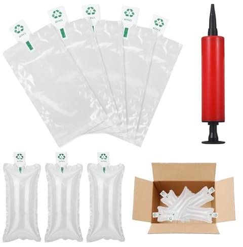 200 Stück Luftpolsterkissen, 20cm*10cm Verpackungschips Luftpolster