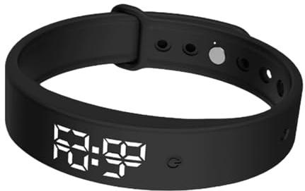 Armband – vibrierendes Armband | Vibrations-Armbänder WakeBand, Uhr mit Vibrations-Zeitschaltuhr, leise, tragbare Alarme für Erwachsene, Männer, ältere Menschen, Medikamente