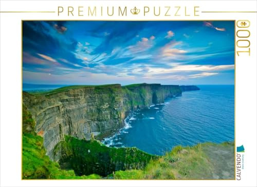 CALVENDO Puzzle Sehnsucht Irland - Die Cliffs of Moher in County Clare sind eines der grandiosesten Naturschauspiele 1000 Teile Puzzle quer | Lege-Größe cm Foto-Puzzle für glückliche Stunden