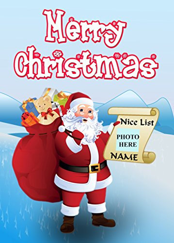 Pixxmnl Weihnachtskarte mit Foto, personalisierbar, A5