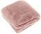 Unique Living Kuscheldecke aus Leichter Microfaser Alt-Rosa