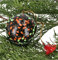 GURU SHOP Upcycling Weihnachtskugel aus Pappmachee, Handbemalter Christbaumschmuck, Kaschmirkugel - Muster 8, Mehrfarbig, 7x7x7 cm, Weihnachtsdeko