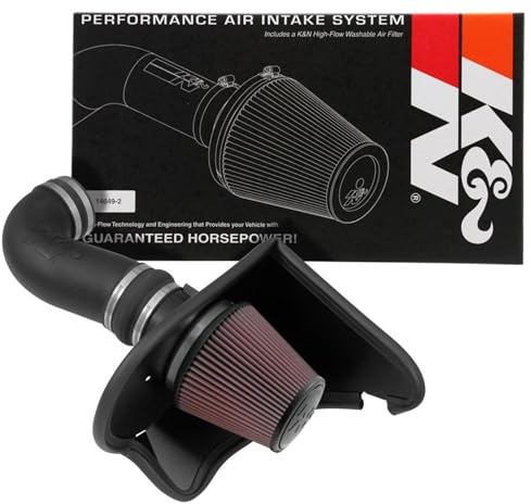 K&N Filters 63-3092 Sportluftfilter | Kompatibel mit: CHEVROLET CAMARO, CAMARO Convertible
