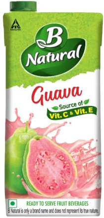 B Natural Jus de goyave - Bonté des fibres - 1 litre