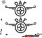 myrockshirt 2X DAFAufkleber Logo 28x14cm LKW Truck Trucker Aufkleber Anhänger Sticker
