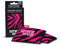 SmellWell Active Geruchsentferner - Schuhdeo - Bambusaktivkohle Geruchsabsorber - Feuchtigkeitsabsorber für Schuhe,Taschen und gegen Schweißfüße - lästige Gerüche - Pink Zebra, 1 Paar, 2 x 50g