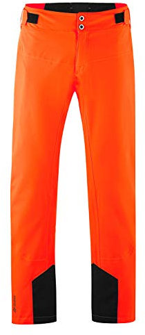 Maier Sports M Neo Pants Orange - wasserdichte sportliche Herren mTex Skihose, Größe 54 - Farbe Shocking Orange