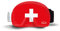 SOGGLE Skibrillen Schutz Überzug aus Mikrofaser (one Size), Farbe:Native 05 Schweiz