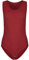 Evoni Damenbody l Damen Overall Bodysuit mit Rundhals l breite Träger l Verschluß-Haken l Unterzieh-Body mit optimaler Passform l sportlicher Damen-Body XXL Bordeaux