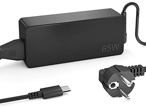 QYD 65W USB C Laptop Ladekabel für Lenovo ThinkPad T480 T480s T580 T580s T490 T590 E480 E580 E585 E490 E590, Yoga 720 730 920 S730 C930 730S 910-13IKB 920-13IKB C930-13IKB Lenovo Netzteil Ladegerät