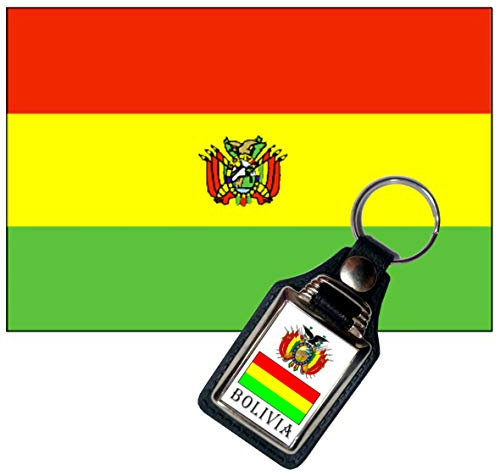Bandera de Bolivia 150x90cms con Llavero de Regalo.