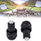 FIGFYOU 2 Stück Motorrad Lenkerenden 22mm Motorradlenker Lenkerendengewichte Motorrad Universal Lenkergewichte Aluminium Schwarz Motorrad Griffe Motorrad Lenkerenden Zubehör für die Meisten Motorrand