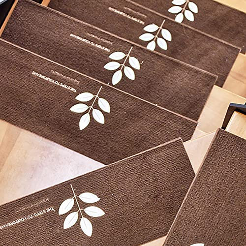 MFXI 15er Set Stufenmatten Treppenmatten Nachtleuchtend,Selbstklebende Treppenteppich,Rutschschutz Treppenstufen Matten,für Kinder,älteste und Haustiere