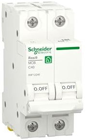 Schneider Electric RESI9 2P 40A C 230 V 6000 A de marque