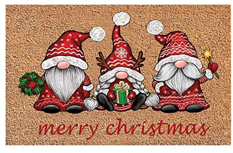 Weihnachtsteppich Fussmatte Aussen Küchenteppich Thanksgiving Teppich Dekoration Halloween Fussmatte Aussen Für Innenbereich Und Außenbereich Küche Badezimmer Home Decor, 40 X 60 cm