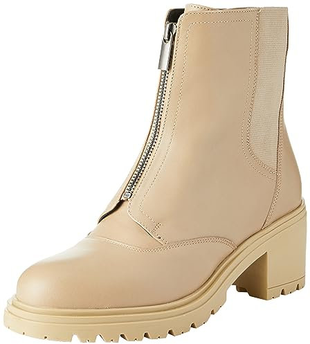 Geox D Damiana, Stivaletto Donna, LT Sand, 36 EU