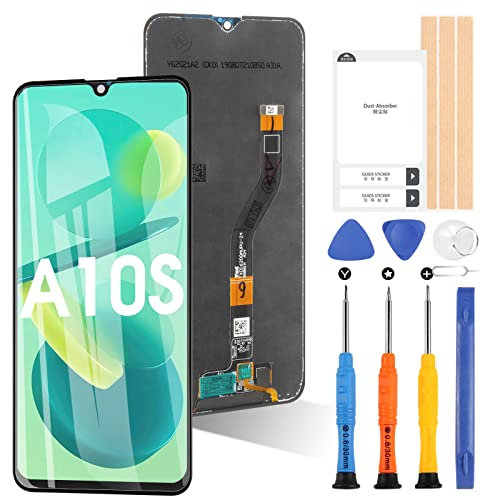 Écran pour Samsung Galaxy A10s A107 SM-A107F LCD Écran Tactile Assemblée Remplacement Écran En Verre Digitizer avec Outils(Non pour A10 A105)