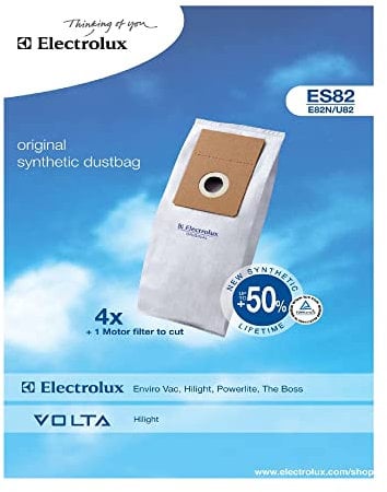 sparefixd for Electrolux ES82 Highlight Powerlite The Boss Vacuum Bag Bags x 4