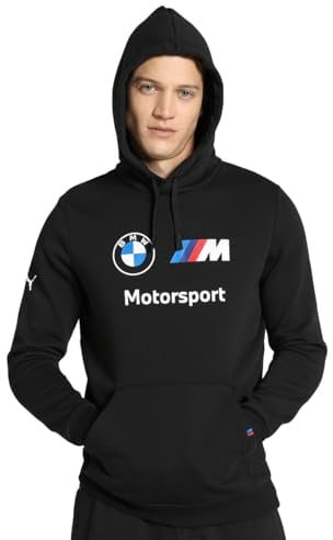 PUMA Herren BMW M Motorsport Fleece Hoodie M, Black