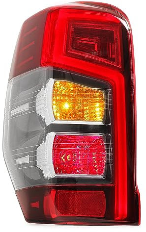 tunez® Rücklicht kompatibel mit Mitsubishi L200 Triton Jahr 2019-2023 Ersatz Lampe (Nur linke Seite - mit Nebelscheinwerfer)