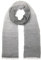 TOM TAILOR Damen Schal mit Glitzer, 36564 - Black Grey Stripe Design, ONESIZE