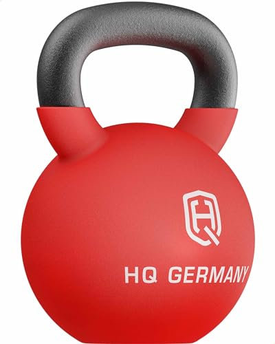 HQ Germany® Neopren Kettlebell | Vollguss | 2-32kg | Starter-Sets | ±2,0% Gewichtstoleranz, Gewicht:32KG