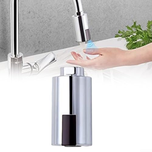 Grifo mezclador de fregadero de cocina sin contacto, sensor automático, grifo mezclador de fregadero de cocina, ducha de inducción de ahorro de agua de cocina