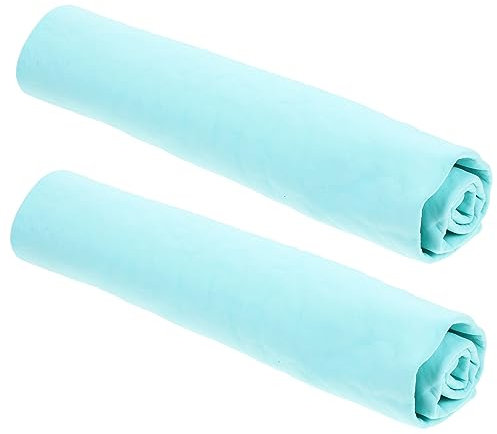 BESPORTBLE 2stücke Haustier-Badetuch Aus PVA Schnelltrocknendes Wasserabsorbierendes Handtuch Für Hunde Und Katzen Extra Saugfähiges Mikrofasertuch Für Badewanne Und Haustierpflege
