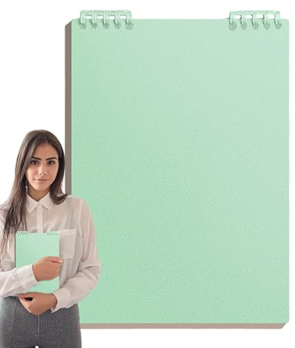 Oben gebundenes Notizbuch - A5 Größe Spiralblock, 60 Blatt | Multifunktionales Top Binder Memo Notizbuch für Schule, Büro, Persönliche Journals, Tragbarer Schreibblock für tägliche