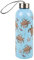 Eco Chic Reusable Thermal Bottle Stainless Steel Leakproof Insulated Water Bottle (Sea Turtles Blue)