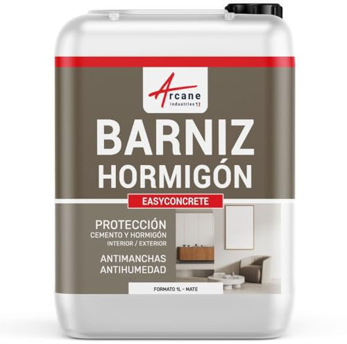 Barniz para hormigón interior y exterior: EASYCONCRETE - 1 L - Mate - ARCANE INDUSTRIES