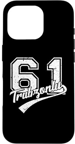 Trabzon 61 Memleket Türkei Retro Geschenkidee Hülle für iPhone 16 Pro