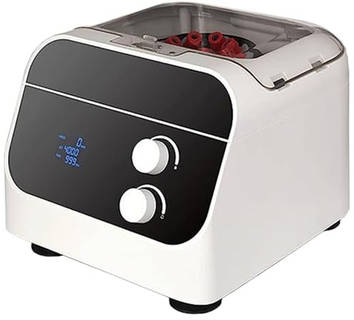 Centrifuga professionale PRP, 4000 giri/min, estrattore di provette di sangue da laboratorio con timer digitale e controllo della velocità, per 8 tubi da 20 ml, uso desktop