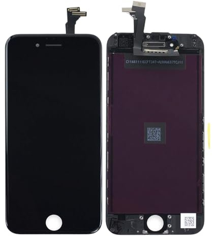 Schermo Display LCD Compatibile con Apple iPhone 6 e 6G Touch screen Nero | Sostituzione Vetro Digitalizzatore ricambio per riparazione Modello A1549 - A1586 - A1589
