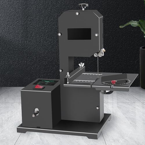 MYFTNP Sierra De Mesa Multifuncional De Precisión De 800 W, Sierra De Hilo Eléctrica para Carpintería, Altura De Corte De 70 Mm, Velocidad del Motor De 1750 R/min, Ajuste De 0 a 45°