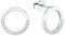 s. Oliver Ohrringe für Damen, Zirkonia / 925 Sterling Silber, Rhodiniert