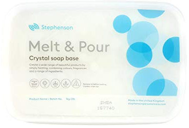 Melt and Pour Soap Base - Festes Shampoo SLS FREE - 1Kg