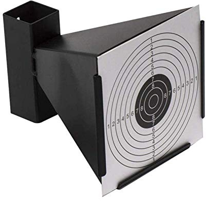 ARSUK Air Rifle Target - 14cm Funnel Holder Metal Pellet Catcher Target, Shooting Targets Accessories & Equipment for Air Pistol, Airsoft BB Gun Shooting Practice