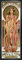 1art1 Alphonse Mucha Poster Kunstdruck Bild und MDF-Rahmen - Moët Et Chandon, Grand Cremant Imperial Plakat-Kunst, 1899 (91 x 30cm)
