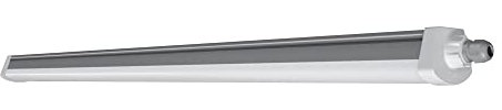 LEDVANCE Feuchtraumleuchte LED: für Decke/Wand, DAMP PROOF COMPACT IP66, 44 W, 220…240 V, Ausstrahlungswinkel: 120, Cool White, 4000 K, Gehäusematerial: Polycarbonat (PC), IP66, 1-er-Pack