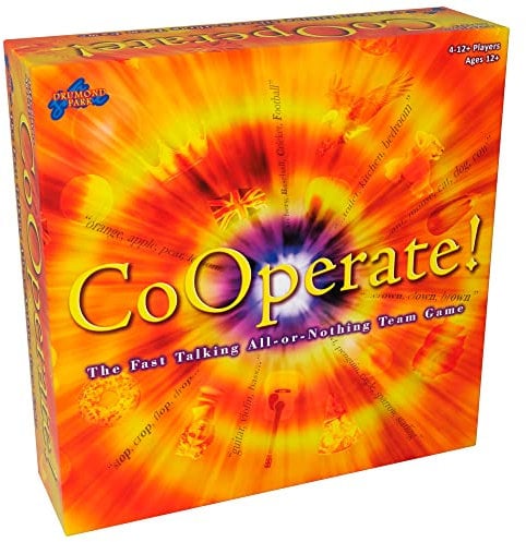 Drumond Park Co-operate, Board Games for Families and Teenagers, Fast Talking Board Game for Adults suitable From 12+ Years
