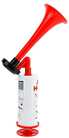 Air Horn Pumpe Handheld Aluminium + ABS Lauter Ton Hand Signal Horn Boot Sicherheit für Auto Marine Boot Sportveranstaltungen Camping Universal