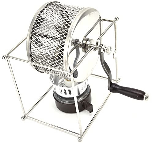 Tostador De Café, Resistente Al Calor, Tostador De Café con Rodillo De Temperatura Controlable De Acero Inoxidable, Regalo para Familiares, Amigos Y Amantes del Café