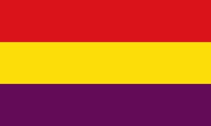 FRAYONES Bandera Republicana II República. 150 x 90 Buena tela para exterior. Resistente.