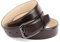 Anthoni Crown Herren Ledergürtel Gürtel, Dunkelbraun, 95