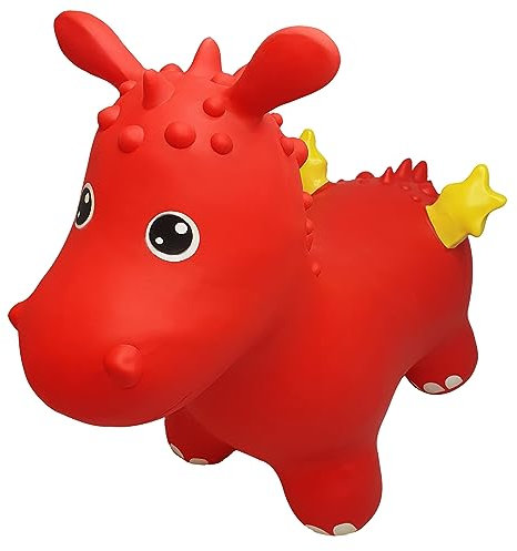 Hüpftier Jumpy Drache, rot
